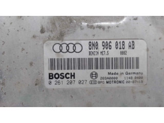 Блок управления двигателя 8N0906018AB, 0261207027   Audi TT Mk1