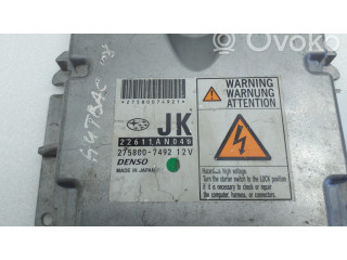 Блок управления двигателя 22611AN040, 2758007492   Subaru Outback