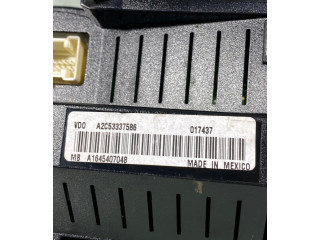 Přístrojová deska  Mercedes-Benz ML W164 2009 A1645407048, A2c53337586  
