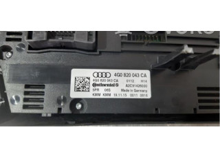 Блок управления климат-контролем 4G0820043CA   Audi A6 S6 C7 4G