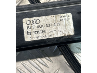 Передний комплект электрического механизма для подъема окна 4G0837461    Audi A6 S6 C7 4G 2011 - 2018 года