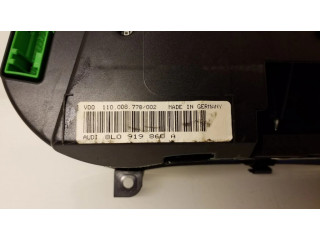 Přístrojová deska  Audi A3 S3 8L 1997 8L0919860A, 88311245  