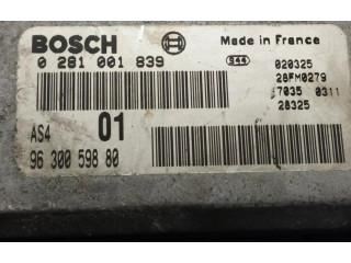 Řídící jednotka 9630059880   Peugeot 106 