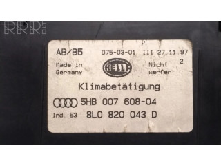 Блок управления климат-контролем 5HB007608, 8L08200043D   Audi A3 S3 8L