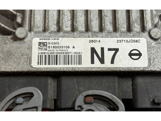 Řídící jednotka 23710JD58C, S180033106A   Nissan Qashqai 2008
