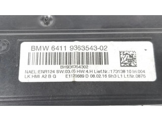 Блок управления климат-контролем 64119363543   BMW 3 GT F34