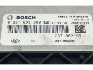 Řídící jednotka 237106319R, 0281033880   Dacia Logan Pick-Up 2017