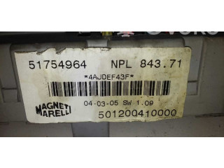 Pojistková skříňka Řídící jednotka BSM 51754964   Opel Corsa  1999