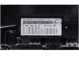 Přístrojová deska  Mercedes-Benz C W205 2016 A2059003327  