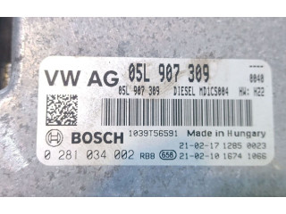 Řídící jednotka 05L906027Q, 0281034002   Audi A4 S4 B9 8W 2021
