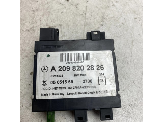 Блок управления A2098202826   Mercedes-Benz CLK AMG A209 C209