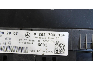 Přístrojová deska  Mercedes-Benz A W176 2014 A1769002903, A1729025105  