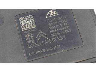 Jednotka ABS 9812847880, 10091539553   Peugeot 2008 I 2015
