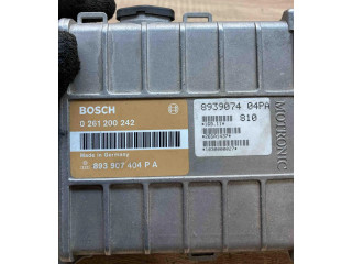Řídící jednotka 893907404PA, 0261200242   Audi 80 90 B3 1986