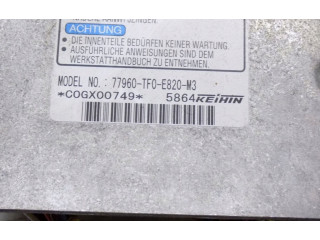 Блок подушек безопасности 77960TF0E820M3, 77960   Honda Jazz