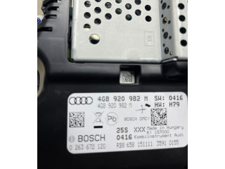 Панель приборов 4G8920982M, 0263672120   Audi A6 C7       