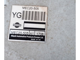 Řídící jednotka MEC20505   Nissan Primera 2001