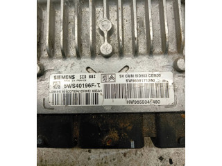 Řídící jednotka 9656171280, 5WS40196FT   Peugeot 407 2006