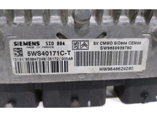 Řídící jednotka 5WS40171CT, SW9655939780   Peugeot 1007 2005