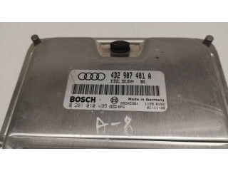 Блок управления двигателя 0281010495   Audi A8 S8 D2 4D