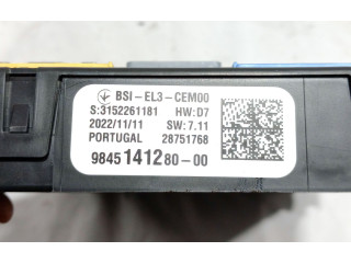 Pojistková skříňka Řídící jednotka BSM 9845141280   Peugeot Rifter 2022