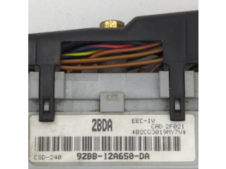 Блок управления двигателя 92BB12A650DA, 2BDA   Ford Sierra