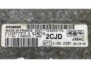 Řídící jednotka 6S6112A650FD, K5415   Ford Fiesta 2006