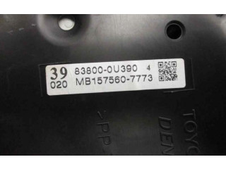 Přístrojová deska  Toyota Yaris 2015 838000U390  