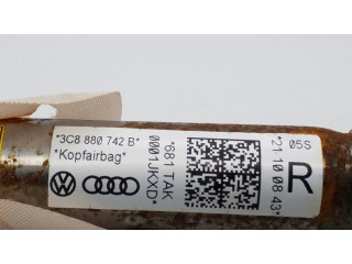 Боковая подушка безопасности 3C8880742B, 681TAK   Volkswagen PASSAT CC