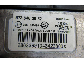Řídící jednotka 6735403032, 28633991   SsangYong Korando 2019