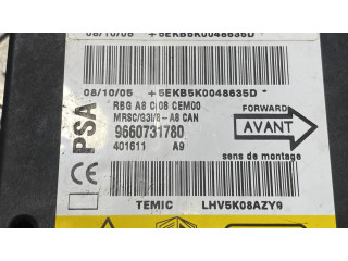 Блок подушек безопасности 9660731780, LHV5K08AZY9   Citroen C3