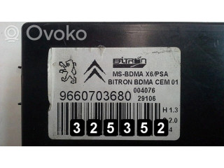 Řídící jednotka 9660703680   Citroen C6 2008