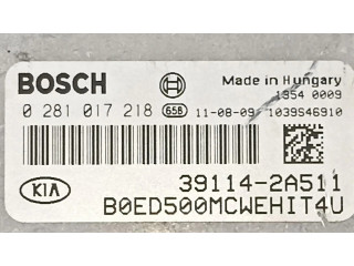 Блок управления 391142A511, 0281017218   KIA Ceed