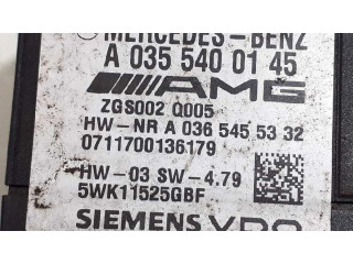 Блок управления A0355400145, 5WH11525GBF   Mercedes-Benz ML W164