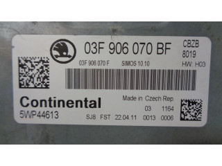 Блок управления двигателя 03F906070BF   Skoda Yeti (5L)