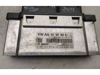 Блок управления двигателя 04C907309BJ, 0261S19045   Skoda Fabia Mk3 (NJ)