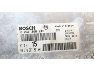 Блок управления двигателя 0261206246   Citroen Saxo