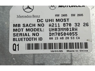 Модуль «Bluetooth» A2118703226, UH03MM01RW   Mercedes-Benz C W203