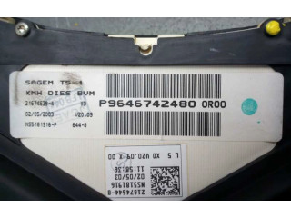 Přístrojová deska  Peugeot 307 2003 9646742480  