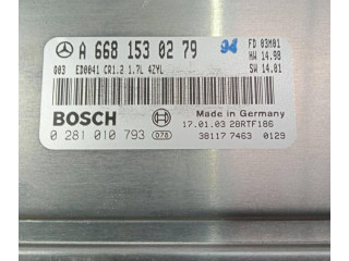 Řídící jednotka 6681530279   Mercedes-Benz A W168 1997