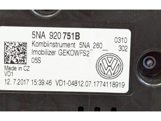 Přístrojová deska  Volkswagen Tiguan 2017 5NA920751B  