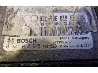 Блок управления двигателя 03L906018LB, 1039S55087   Audi A6 S6 C7 4G