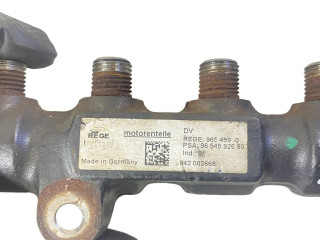 Топливная рампа 9654592680, 9654590   Citroen C5 1.6 