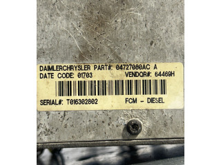   Pojistková skříňka 04727080AC, T016302802   Chrysler Voyager 2004