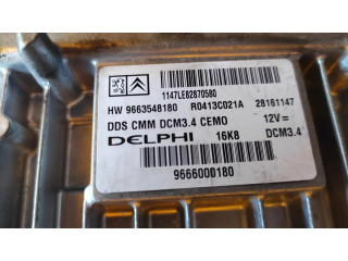 Блок управления двигателя 9663548180, CENTRALITAMOTORUCE   Citroen Berlingo