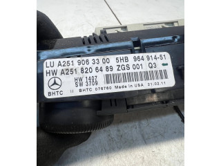 Блок управления климат-контролем A2518206489, 5HB96491451   Mercedes-Benz ML W164