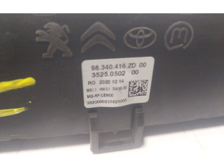 Блок управления климат-контролем 98340416ZD, 98340416ZD   Citroen Jumpy