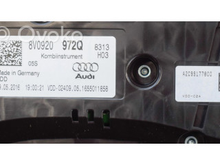 Панель приборов A2C99177800, 8V0920972Q   Audi A3 S3 8V       