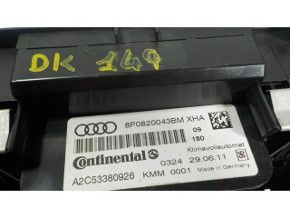 Блок управления климат-контролем 8P0820043BMXHA, 8P0820043BM   Audi A3 S3 8P