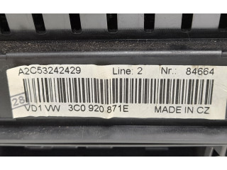 Панель приборов 3C0920871E   Volkswagen PASSAT B6       